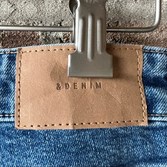 H&M | Blue high rise straight leg trending fall winter classic jean - Picture 13 of 15